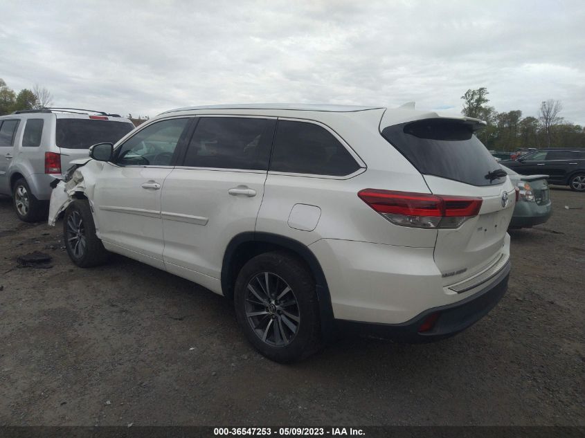 2018 TOYOTA HIGHLANDER SE/XLE - 5TDJZRFH7JS532551