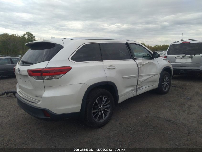 2018 TOYOTA HIGHLANDER SE/XLE - 5TDJZRFH7JS532551