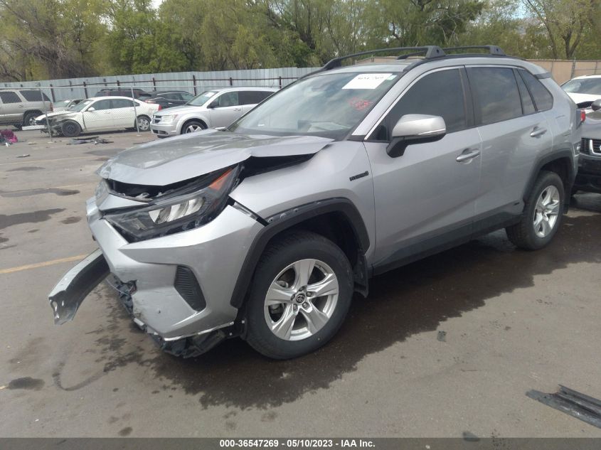 2021 TOYOTA RAV4 HYBRID LE - 2T3MWRFV7MW114974