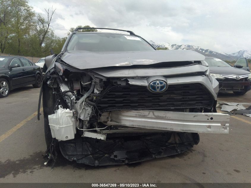 2021 TOYOTA RAV4 HYBRID LE - 2T3MWRFV7MW114974