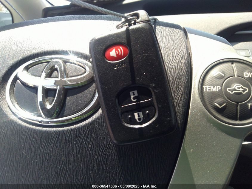 2014 TOYOTA PRIUS FOUR/FIVE/THREE/ONE/TWO - JTDKN3DU7E0366571