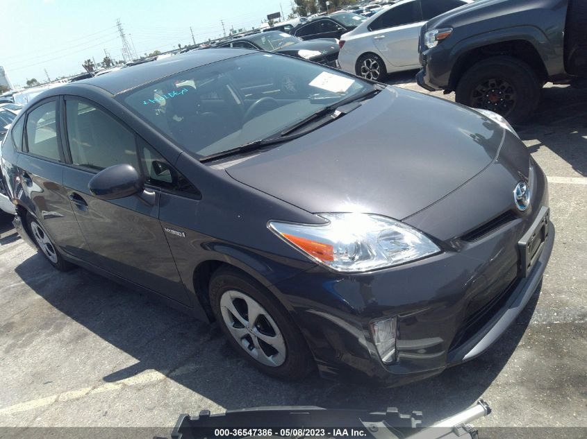 2014 TOYOTA PRIUS FOUR/FIVE/THREE/ONE/TWO - JTDKN3DU7E0366571