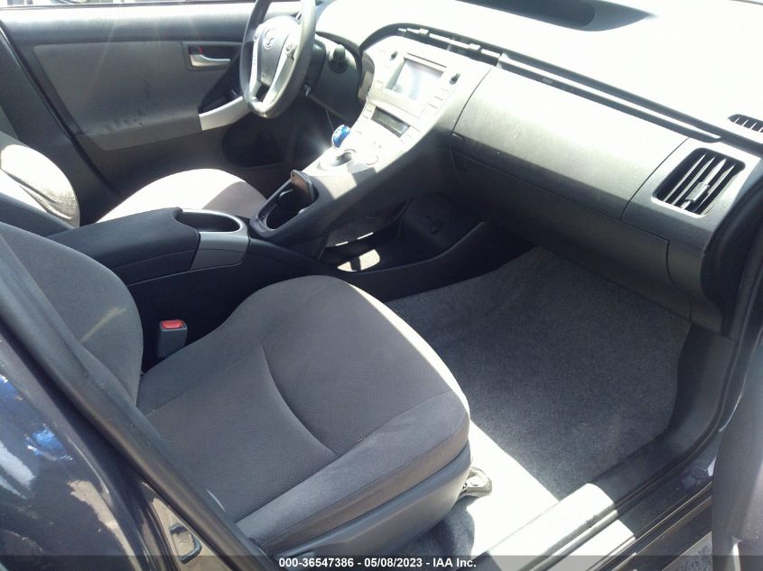 2014 TOYOTA PRIUS FOUR/FIVE/THREE/ONE/TWO - JTDKN3DU7E0366571