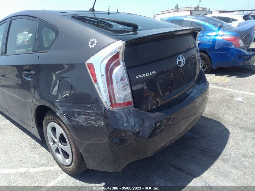 2014 TOYOTA PRIUS FOUR/FIVE/THREE/ONE/TWO - JTDKN3DU7E0366571