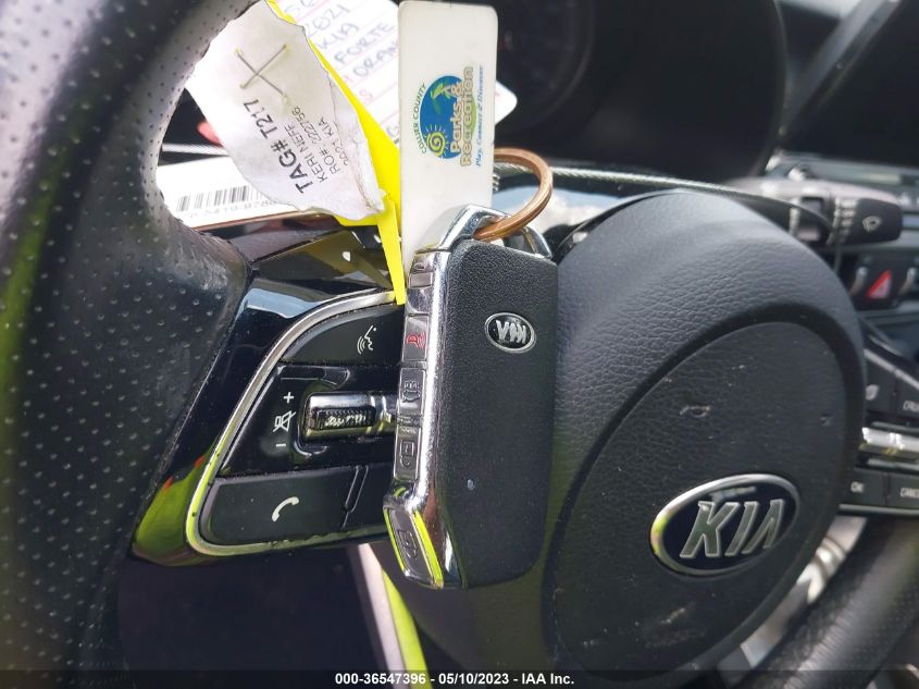 2021 KIA FORTE GT-LINE - 3KPF34AD4ME313169