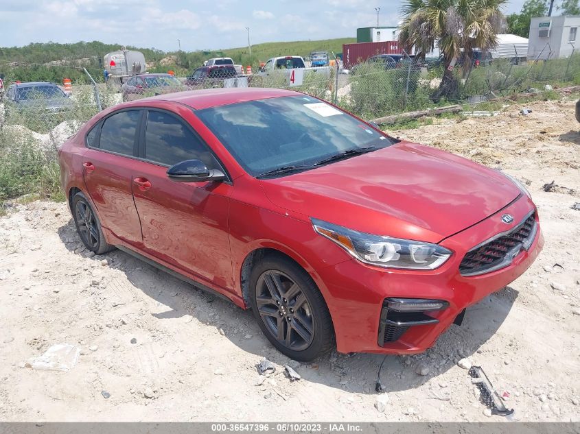 2021 KIA FORTE GT-LINE - 3KPF34AD4ME313169