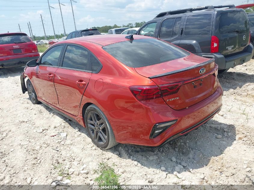 2021 KIA FORTE GT-LINE - 3KPF34AD4ME313169