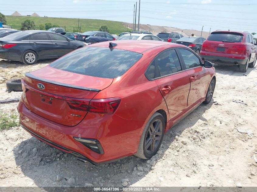2021 KIA FORTE GT-LINE - 3KPF34AD4ME313169