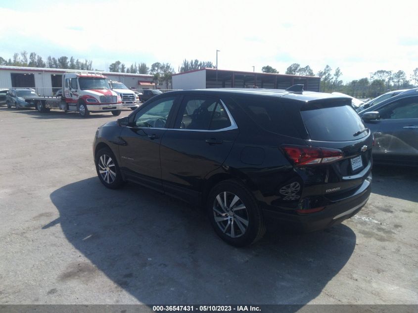 2022 CHEVROLET EQUINOX LT - 3GNAXKEV0NL306312