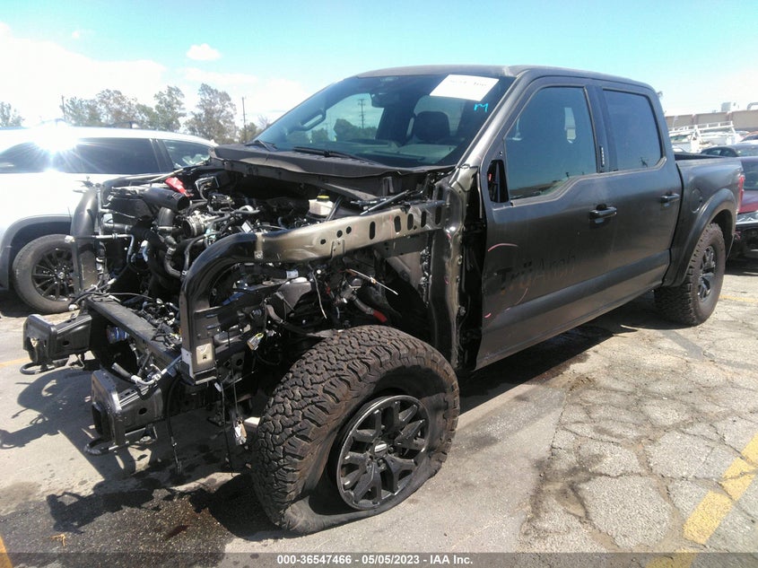 VIN 1FTFW1RG2MFC63611 2021 FORD F-150 RAPTOR