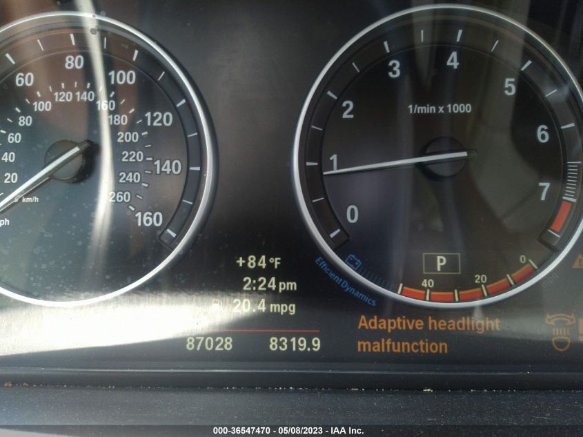 2013 BMW 5 SERIES 528I - WBAXG5C51DD234111