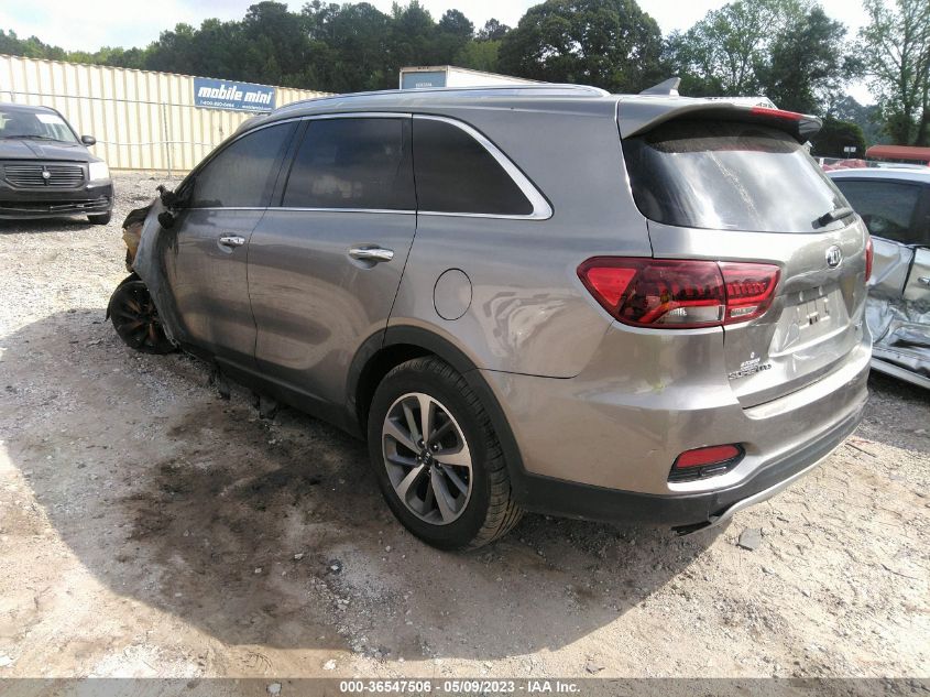 2019 KIA SORENTO EX V6 - 5XYPH4A57KG501280