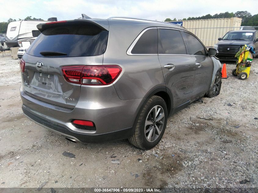 2019 KIA SORENTO EX V6 - 5XYPH4A57KG501280