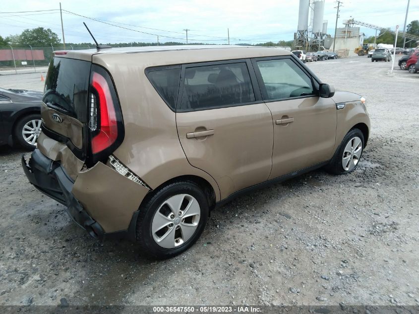 2016 KIA SOUL BASE - KNDJN2A24G7267872