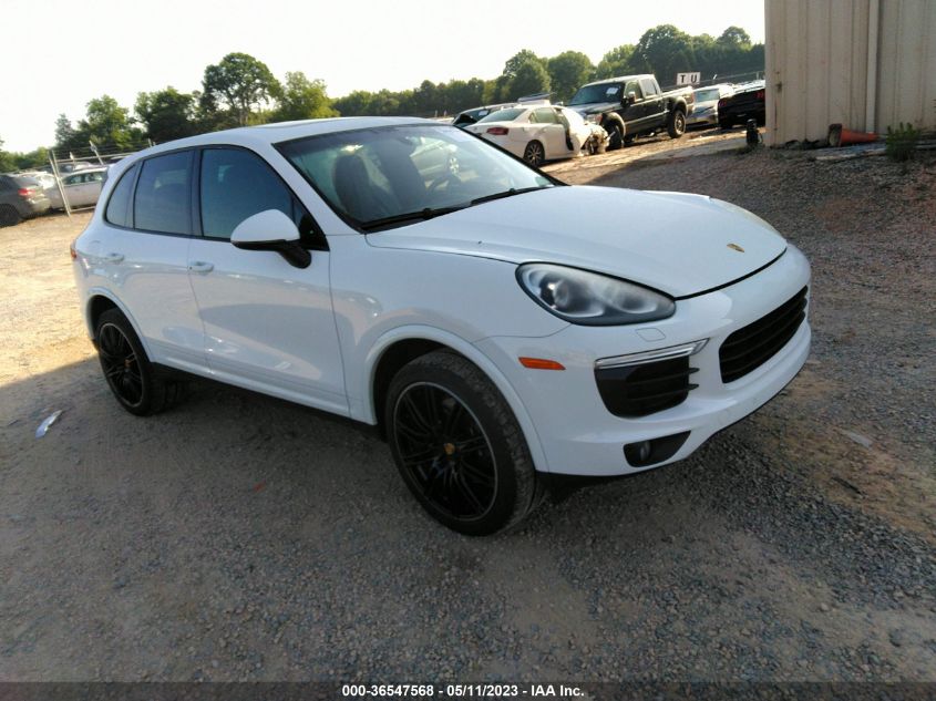 2017 PORSCHE CAYENNE - WP1AA2A27HKA90968