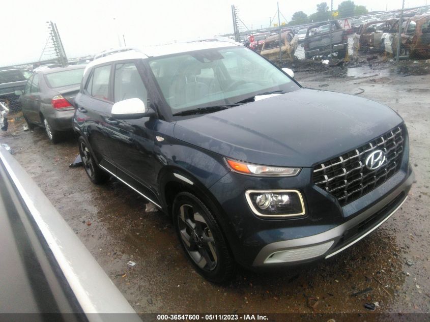 2021 HYUNDAI VENUE DENIM - KMHRC8A33MU086310