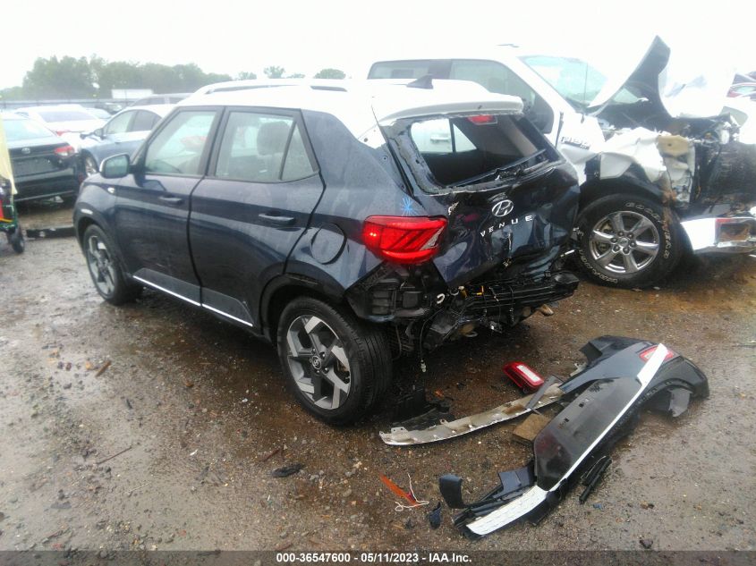2021 HYUNDAI VENUE DENIM - KMHRC8A33MU086310