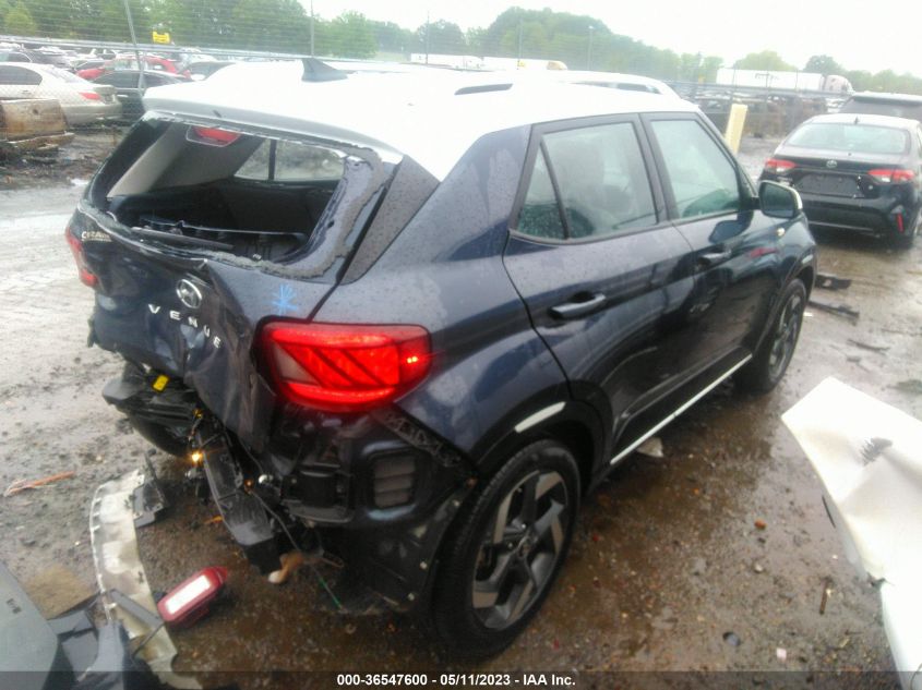 2021 HYUNDAI VENUE DENIM - KMHRC8A33MU086310