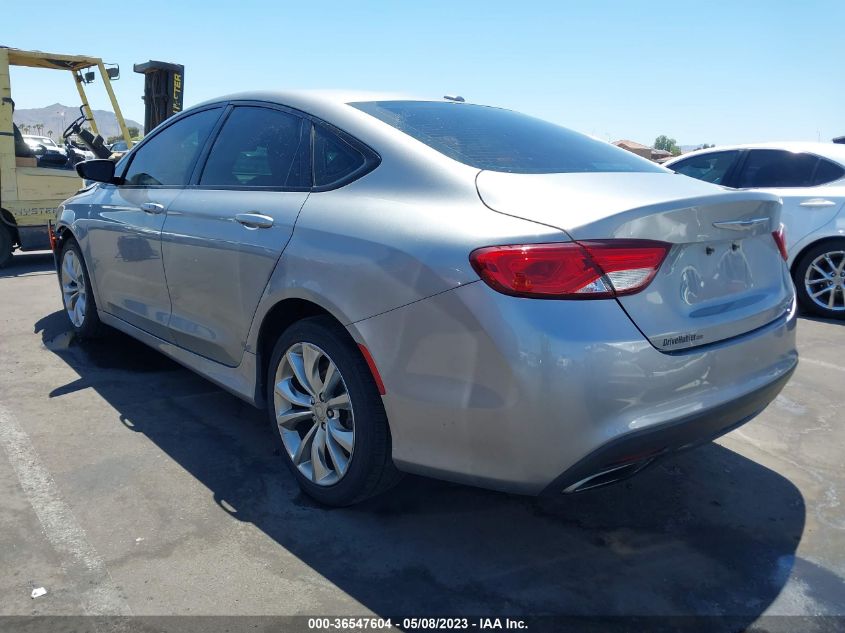 2015 CHRYSLER 200 S - 1C3CCCBG9FN517619