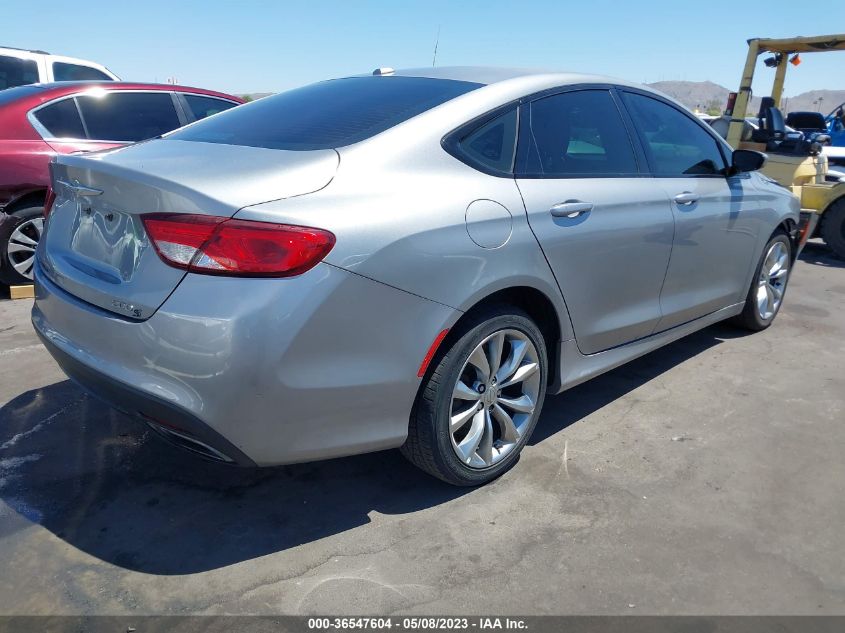 2015 CHRYSLER 200 S - 1C3CCCBG9FN517619