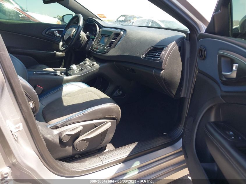 2015 CHRYSLER 200 S - 1C3CCCBG9FN517619