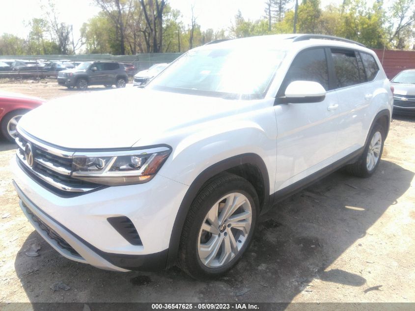 2021 VOLKSWAGEN ATLAS 3.6L V6 SE W/TECHNOLOGY - 1V2KR2CA3MC503801