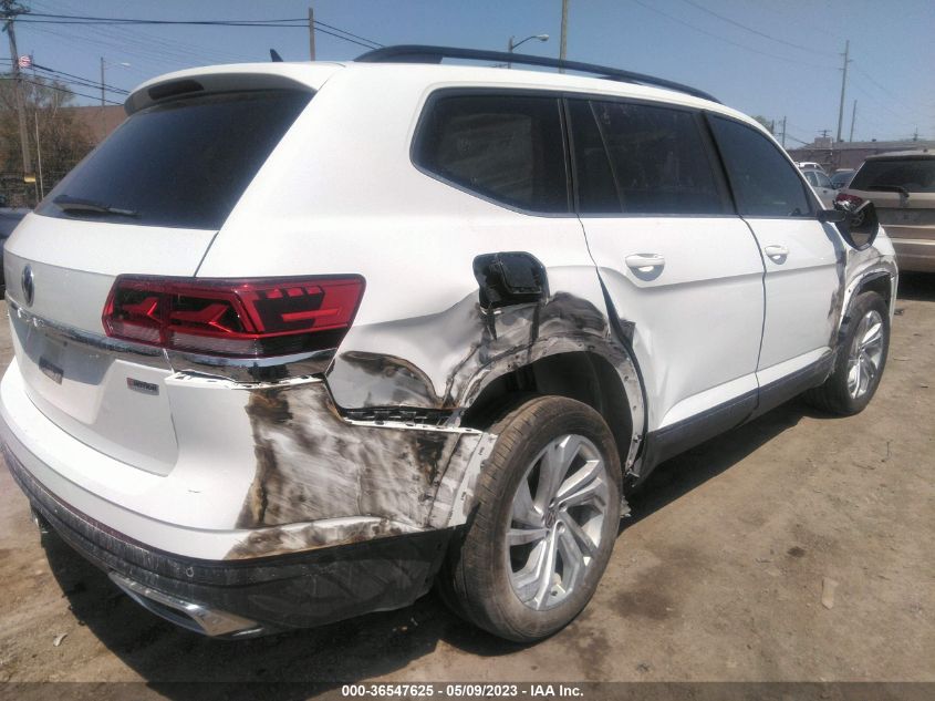2021 VOLKSWAGEN ATLAS 3.6L V6 SE W/TECHNOLOGY - 1V2KR2CA3MC503801