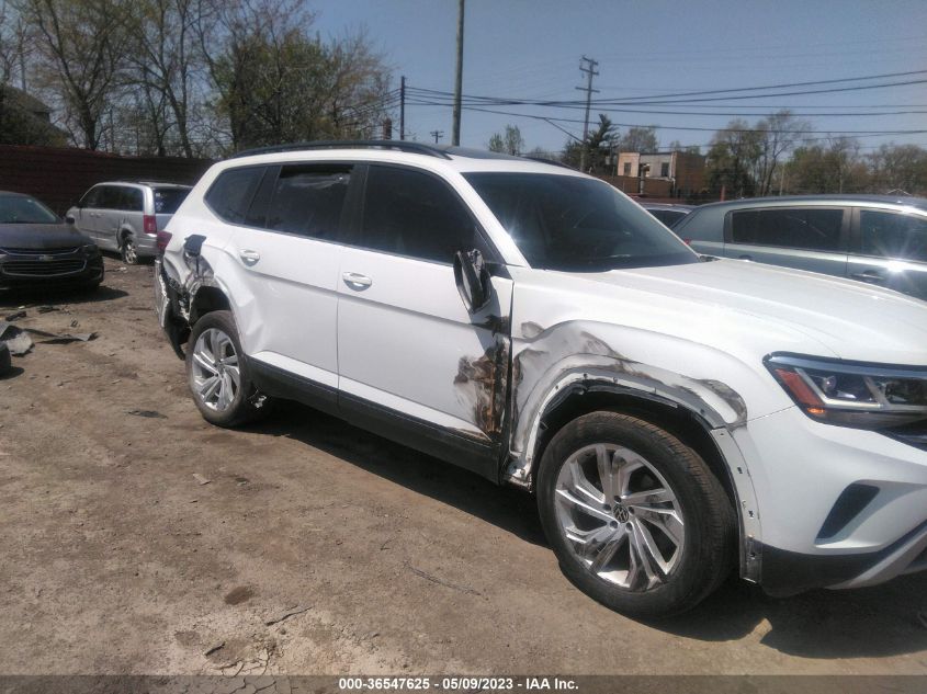 2021 VOLKSWAGEN ATLAS 3.6L V6 SE W/TECHNOLOGY - 1V2KR2CA3MC503801