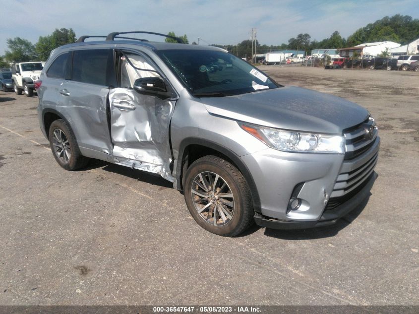 2017 TOYOTA HIGHLANDER XLE - 5TDKZRFH3HS523358