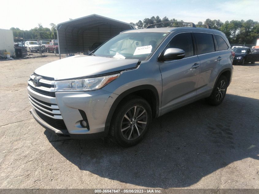 2017 TOYOTA HIGHLANDER XLE - 5TDKZRFH3HS523358