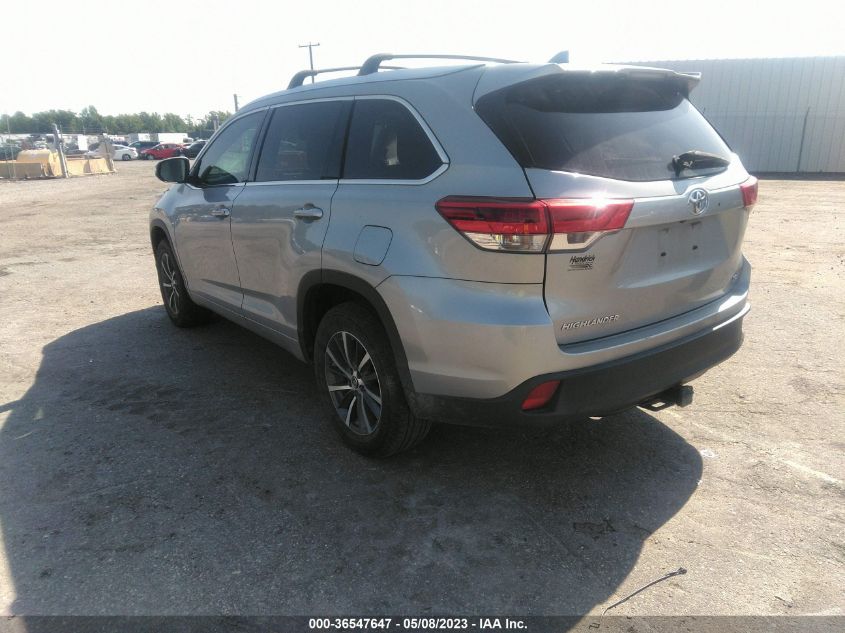 2017 TOYOTA HIGHLANDER XLE - 5TDKZRFH3HS523358