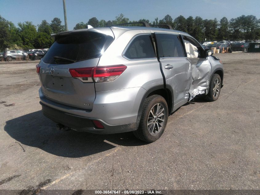 2017 TOYOTA HIGHLANDER XLE - 5TDKZRFH3HS523358