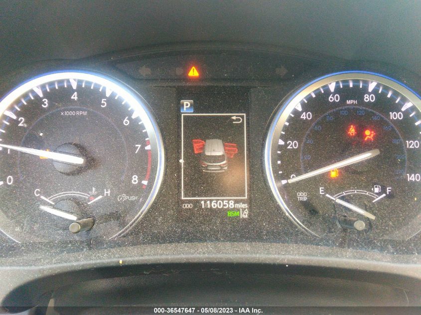 2017 TOYOTA HIGHLANDER XLE - 5TDKZRFH3HS523358