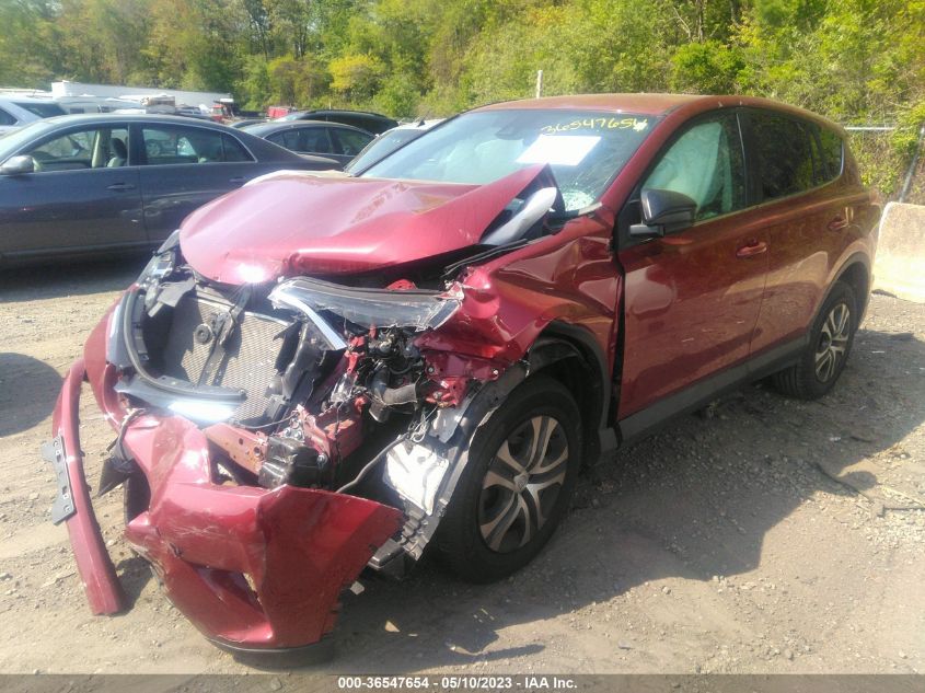 2018 TOYOTA RAV4 LE - 2T3BFREV6JW791549