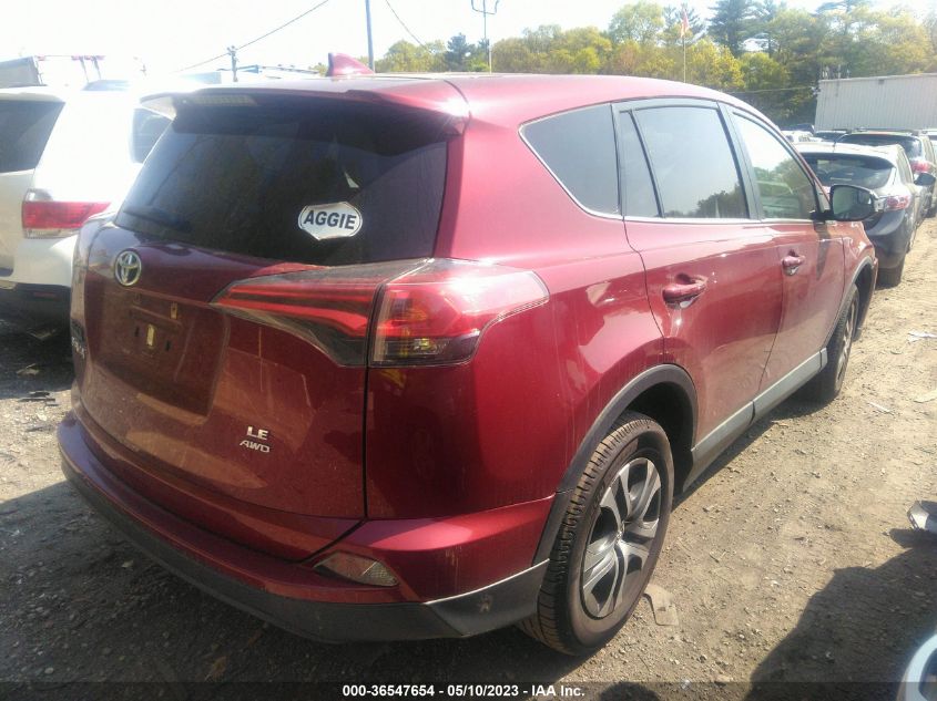 2018 TOYOTA RAV4 LE - 2T3BFREV6JW791549