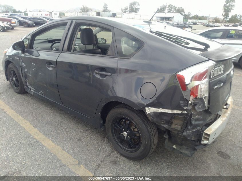 2015 TOYOTA PRIUS FOUR - JTDKN3DUXF0466987