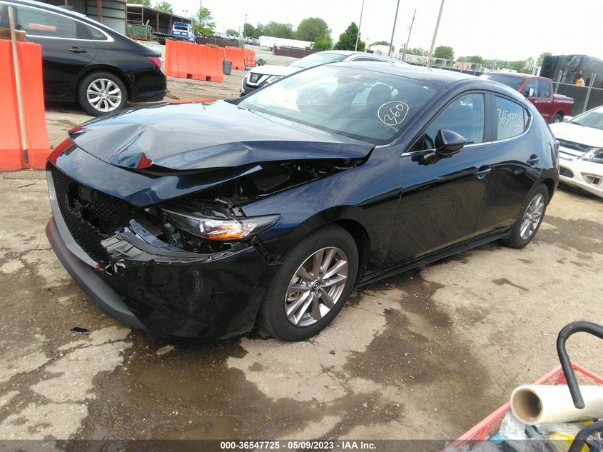 VIN JM1BPAJL0N1508067 2022 MAZDA MAZDA3 HATCHBACK 2.5 S