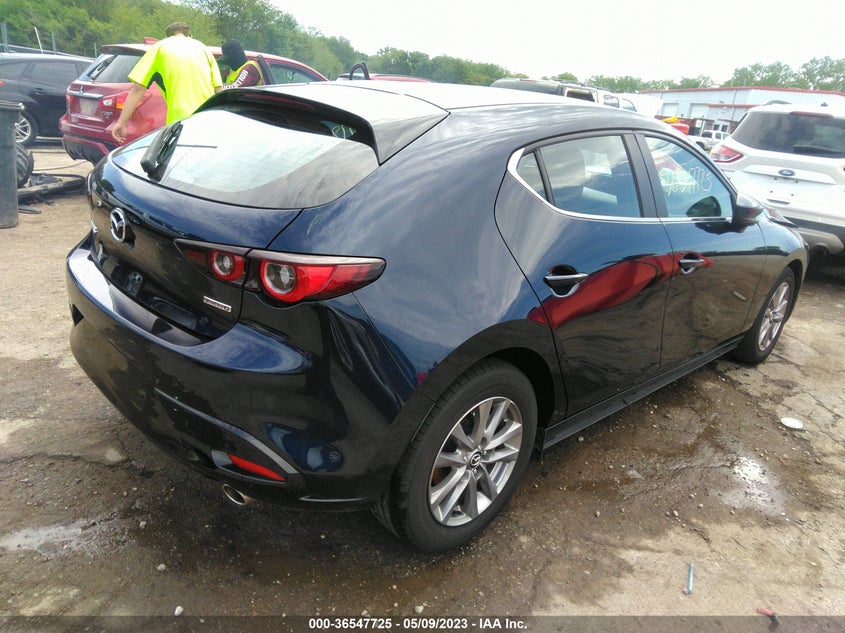 VIN JM1BPAJL0N1508067 2022 MAZDA MAZDA3 HATCHBACK 2.5 S