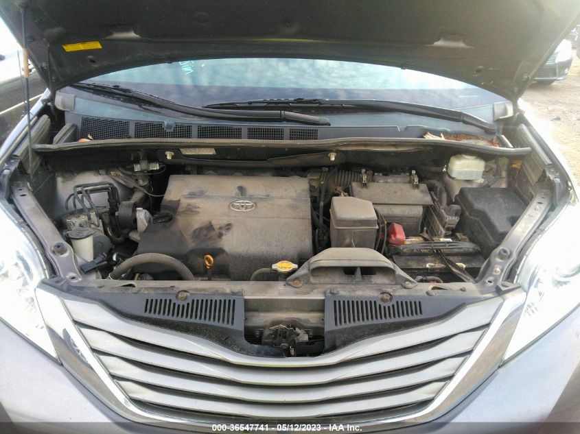 VIN 5TDYK3DC4ES471611 2014 TOYOTA SIENNA no.10