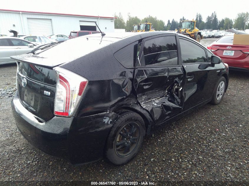 2015 TOYOTA PRIUS FOUR - JTDKN3DU4F0401309