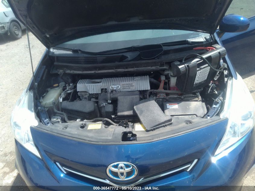 2013 TOYOTA PRIUS V TWO/THREE/FIVE - JTDZN3EU9D3240173