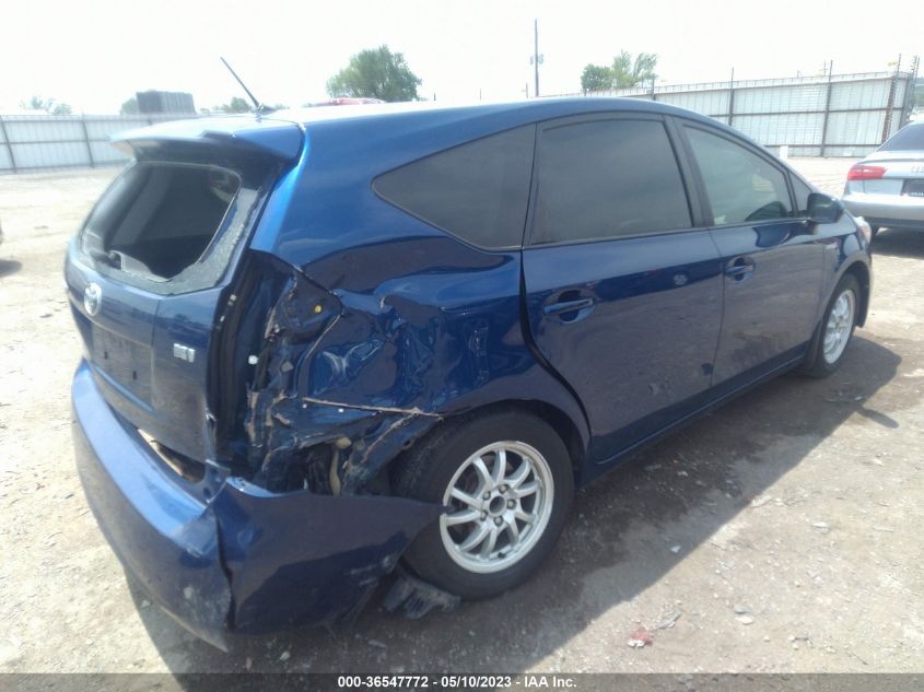 2013 TOYOTA PRIUS V TWO/THREE/FIVE - JTDZN3EU9D3240173