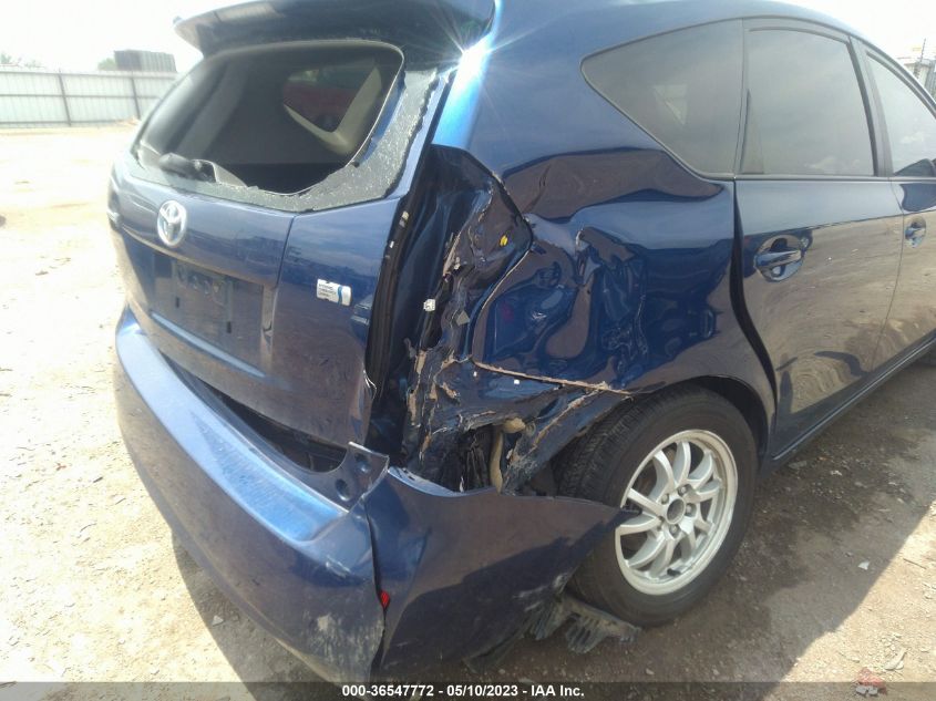 2013 TOYOTA PRIUS V TWO/THREE/FIVE - JTDZN3EU9D3240173