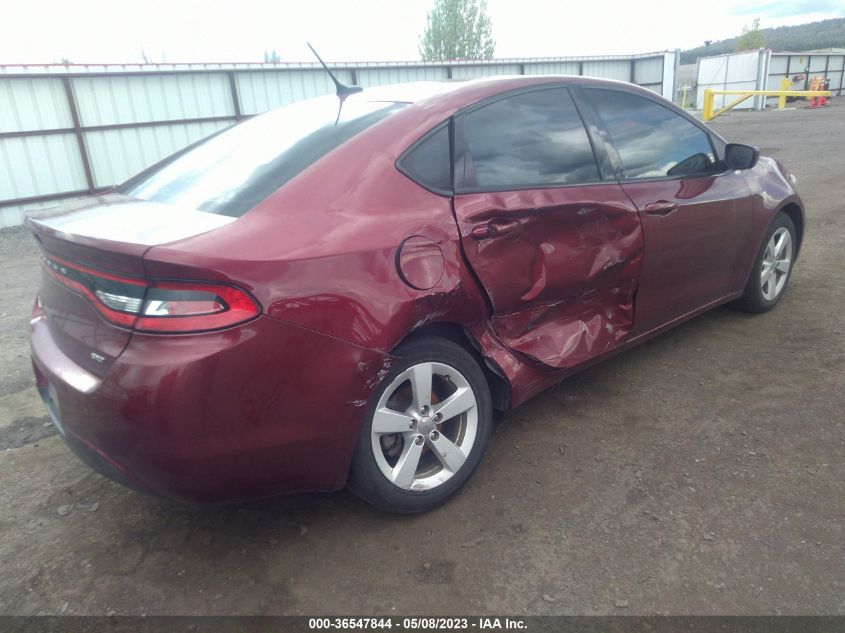 2015 DODGE DART SXT - 1C3CDFBB1FD237217