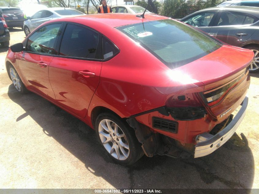 2013 DODGE DART SXT - 1C3CDFBA6DD118941