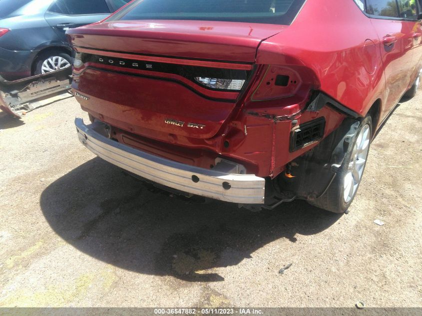 2013 DODGE DART SXT - 1C3CDFBA6DD118941