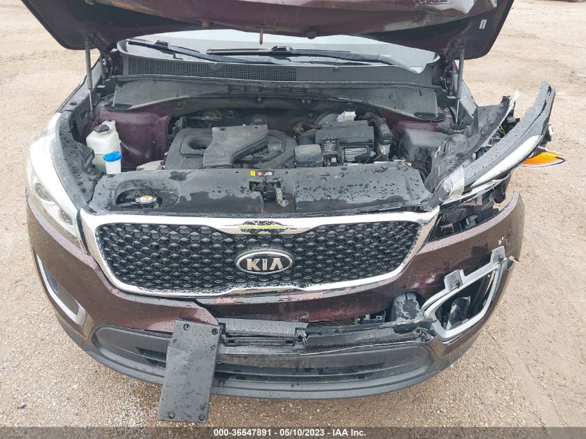 2016 KIA SORENTO LX - 5XYPG4A34GG010075