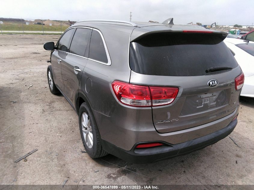 2018 KIA SORENTO LX - 5XYPG4A32JG385812