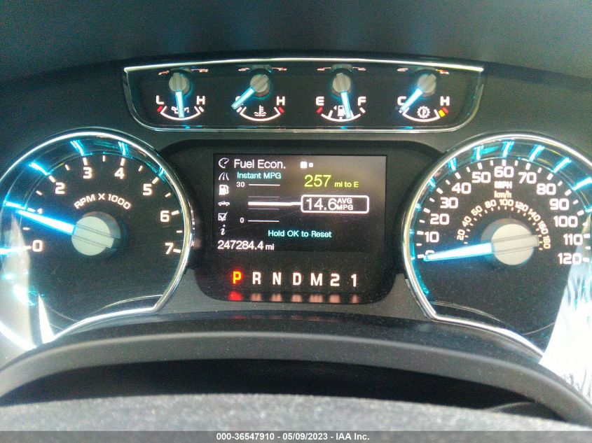 2013 FORD F-150 XL/XLT/FX4/LARIAT - 1FTFW1ET0DKF98103