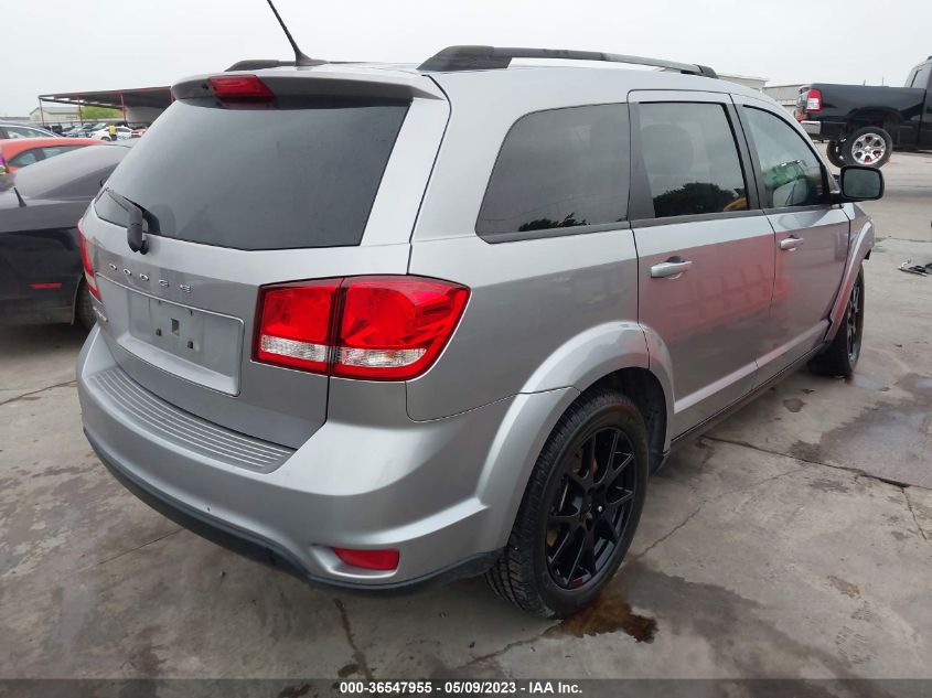 2017 DODGE JOURNEY SXT - 3C4PDCBB7HT604629